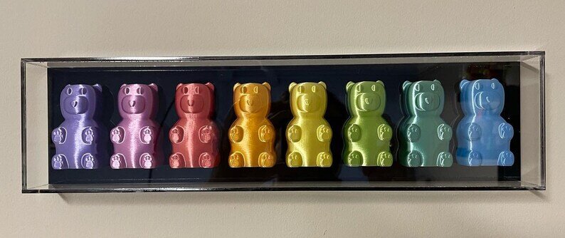 Quadro Pop Art "Giant Gummy Bear" 3D