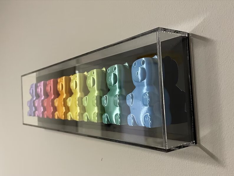 Quadro Pop Art "Giant Gummy Bear" 3D